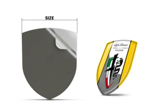 Alfa Romeo Silikonaufkleber Auto Robust Universal Hochwertig